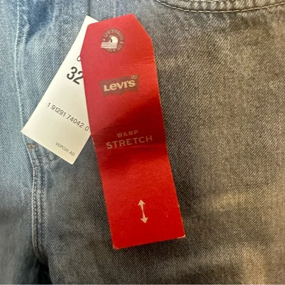 Levi's 510 Warp Stretch Jeans 32 x 30 NWT Medium Wash - Picture 2 of 5